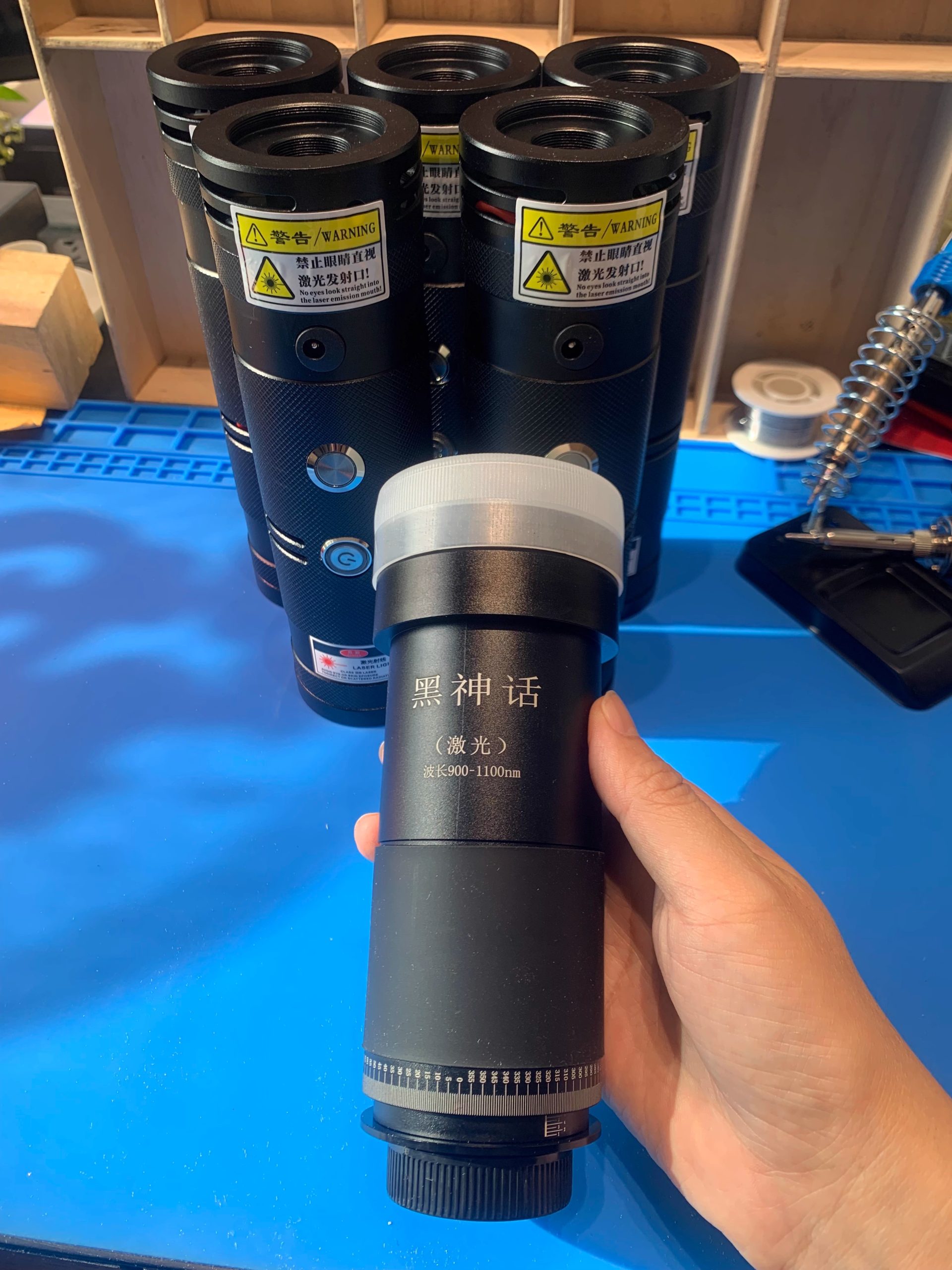120-watt laser igniter/laser cannon/laser emitter, Equipped with a large lens - Image 16