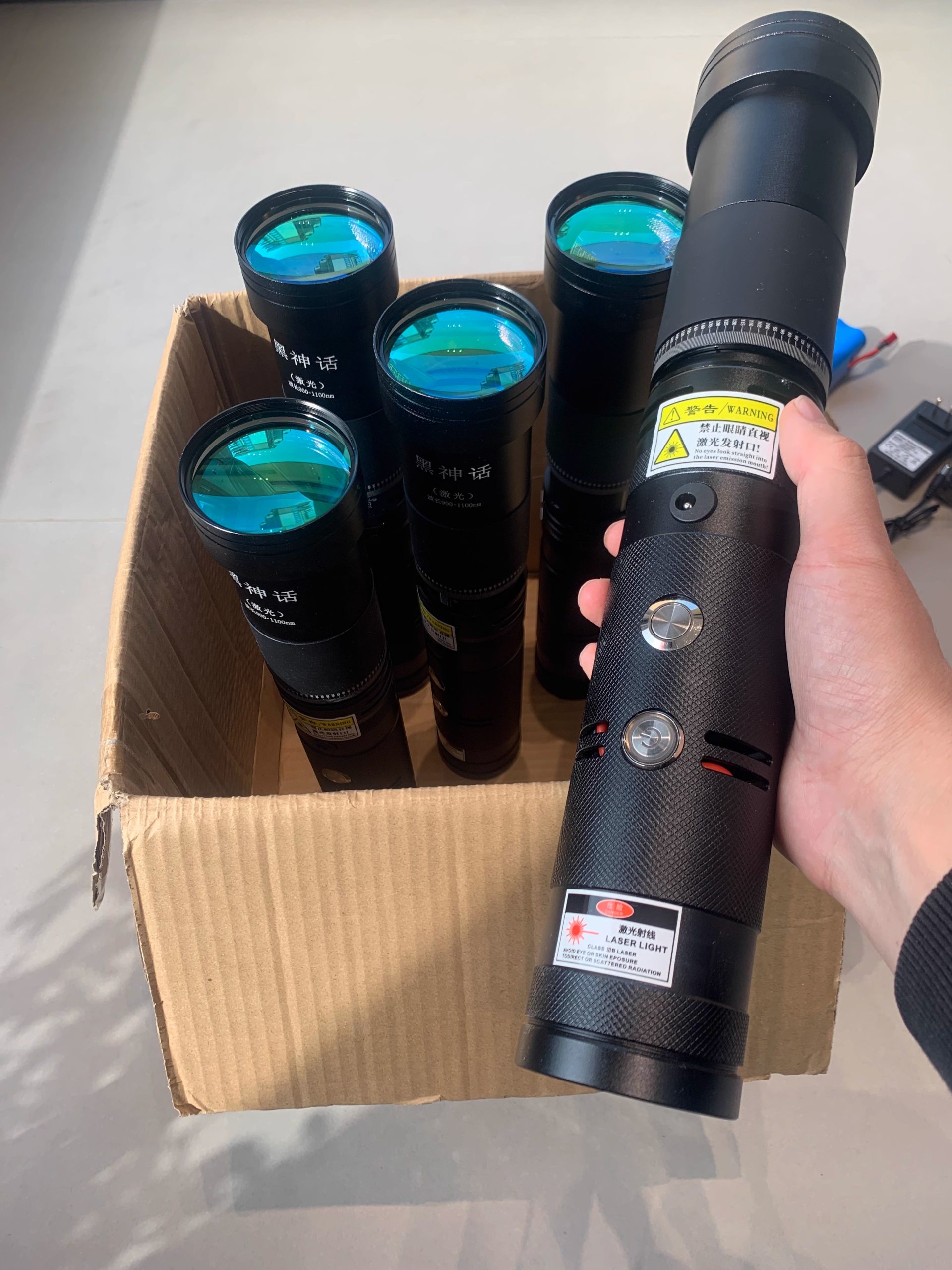 120-watt laser igniter/laser cannon/laser emitter, Equipped with a large lens - Image 13
